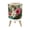 Color 3, variant on Tropical Small Trash Can with Lid Bright Botanical Watercolor Tropical Foliage 1.8 Gallon Dog Proof Trash Can Round Garbage Can Waste Bin Wastebasket for Bathroom Bedroom Living Room