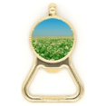 thumbnail image 1 of Sky Green Forestry Science Nature Scenery Beer Bottle Cap Opener Stainless Steel Key Chain, 1 of 3