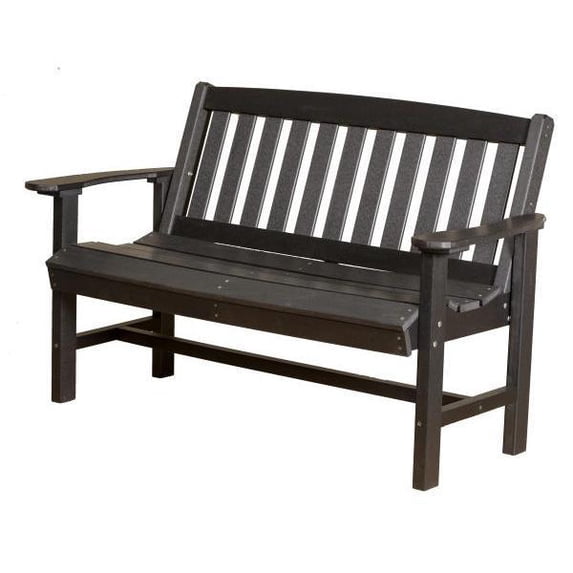 Classic Mission 4ft Recycled Plastic Bench