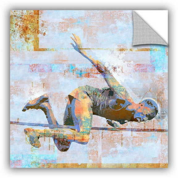 ArtAppealz Greg Simanson "Jump" Removable Wall Art