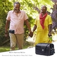 thumbnail image 3 of Cartera de Cintura Impermeable de PU para Hombres Cgtredaw 3pcs Negro, 3 of 9