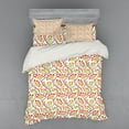 thumbnail image 2 of Ambesonne Floral Bedding Set 3 Pcs, Abstract Bedding Plants, Twin XL, Multicolor, 2 of 3