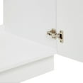 thumbnail image 4 of Ariel Hamlet 30 In. Rectangle Sink Bathroom Vanity With Carrara White Quartz Countertop 1.5 Edge In White, 4 of 9