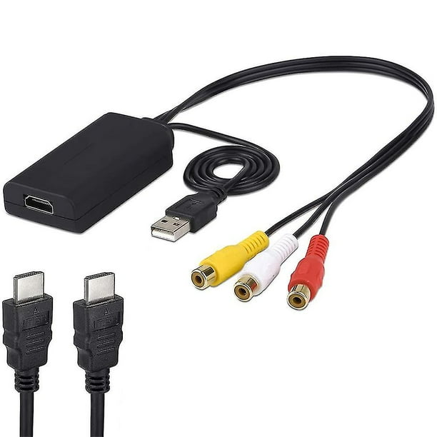 Convertidor de rca a hdmi walmart sale