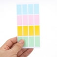 thumbnail image 4 of Minkissy 80pcs Sticky Name Label Assorted Color Paper Waterproof Classroom Setup, 4 of 5