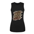 thumbnail image 4 of Tops casuales sexy de verano sin mangas para mujer Tops de chaleco sin mangas con estampado regular Fridja  gh2653, 4 of 5