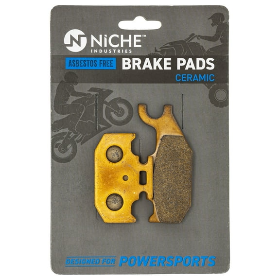 Niche Brake Pad Set Can-Am Outlander Maverick Front Left Rear Ceramic 705600350 519-KPA2333D