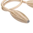 thumbnail image 3 of Unique Bargains Creative Curtain Tiebacks Clips Decorative Window Drape Twist Tie Backs, Champagne 4 Pack, 3 of 6
