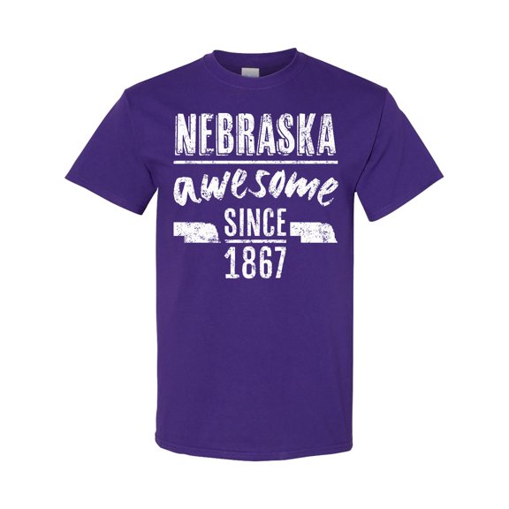 Inktastic Nebraska Awesome Since 1867 T-Shirt