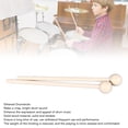 thumbnail image 3 of Ethereal Pilon, Solide Bois Poêle à Main Tambour Maillet pour Tambour Éthéré, 3 of 8