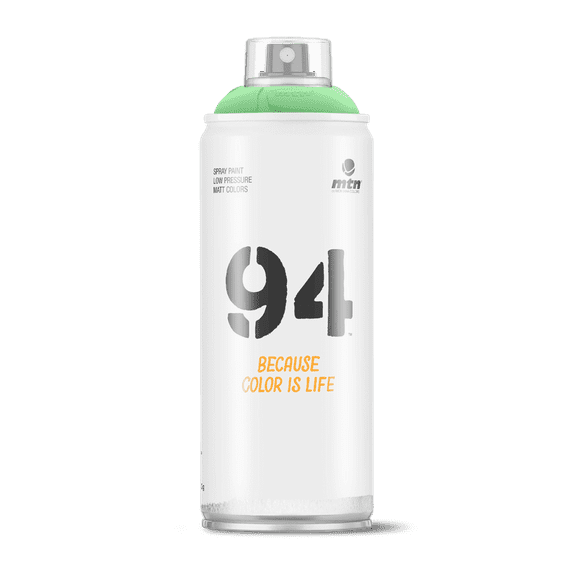 Montana Colors 1863307 11 oz 94 Matte Spray Paint, Mint Green
