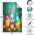 thumbnail image 3 of Easter Cute Rabbit Kitchen Dish Towel Set,Drying Kitchen Towels Tea Towels Gift Set for Drying Cleaning Cooking Baking 4Pcs Wash cloth, 3 of 7
