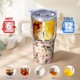 thumbnail image 6 of 20OZ Dog Themed Daily Use Tumbler with Handle Stainless Steel Insulated Cup Special Dog Lover Gifts Unique Birthday Christmas Presents for Dog Lovers Women Men Fits Most Car Cup Holders, 6 of 6