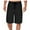 Black, variant on Zkozptok Men's Casual Shorts Elastic Waist Drawstring Baggy Shorts 3/4 Length Summer Knee Shorts with Pockets