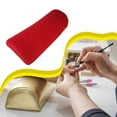 thumbnail image 3 of Jumpingount Soporte de algodón fácil de usar, agarre antideslizante para arte de uñas profesional, almohada de mano para arte de uñas, Juegos de manicura rojo brillante, 3 of 6