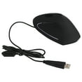 thumbnail image 2 of PC Mouse, Mouse, Optical Vertical Gaming Mouse LED Light Business Office for Laptop Notebook Black, 2 of 7