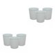 thumbnail image 2 of Cubo de basura de 3 piezas Wosthever estilo moderno ligero cesta pequeña baño dormitorio escritorio oficina, 2 of 6