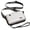 Silvery, variant on Hard Shell Cosmetic Bag Women Mini Suitcase Shape Crossbody Bag Shoulder Bag