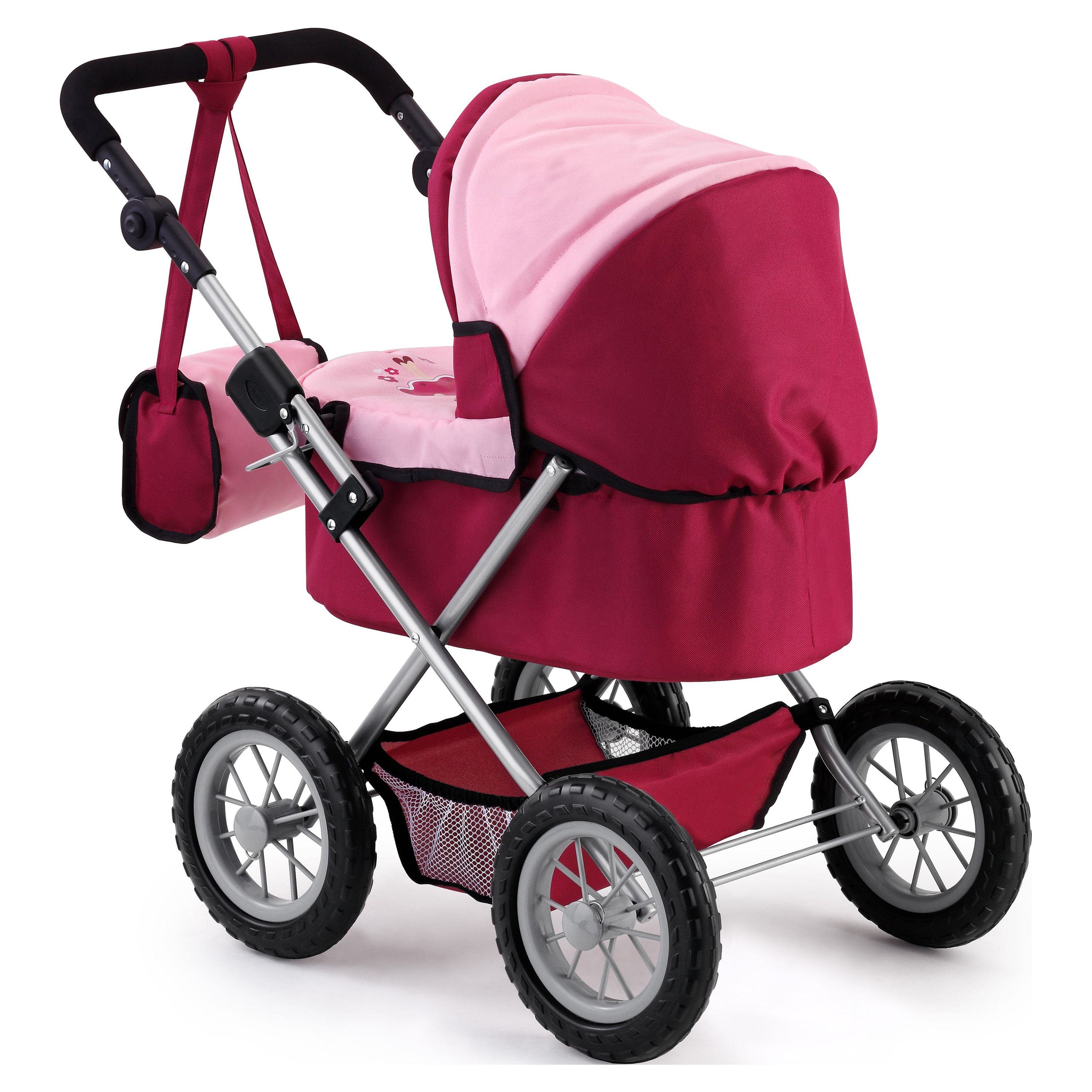 Bayer Design Trendy Doll Pram in Red and Pink photo 5