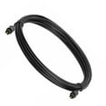 thumbnail image 1 of ruzhgo Optical Cable SPDIF Digital Audio Wire Double Loop Durable TV Connector Power Amplifier Data Cables Extension Electric Wires 300cm Black 1200cm, 1 of 6