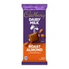 Cadbury Dairy Milk Roast Almond Milk Chocolate Candy, Bar 3.5 oz