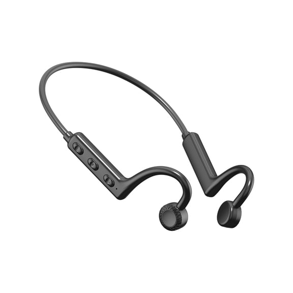 Auricular de Conducción Ósea Portátil 110mAh Estéreo Dinámico Inalámbrico Bluetooth 5,1 Matsuzay Negro