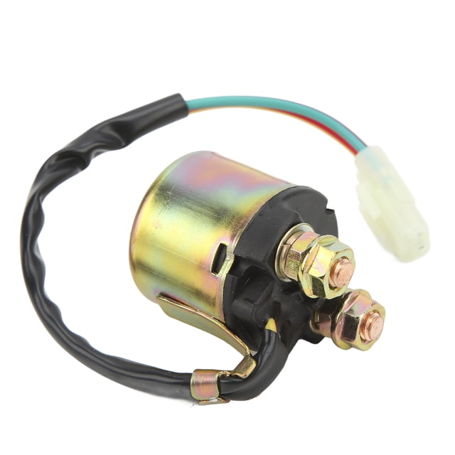 Relé de solenoide de arranque de motocicleta,Relé de solenoide de arranque 35850‑HM7‑000 H Diseño aerodinámico del relé de solenoide de arranque