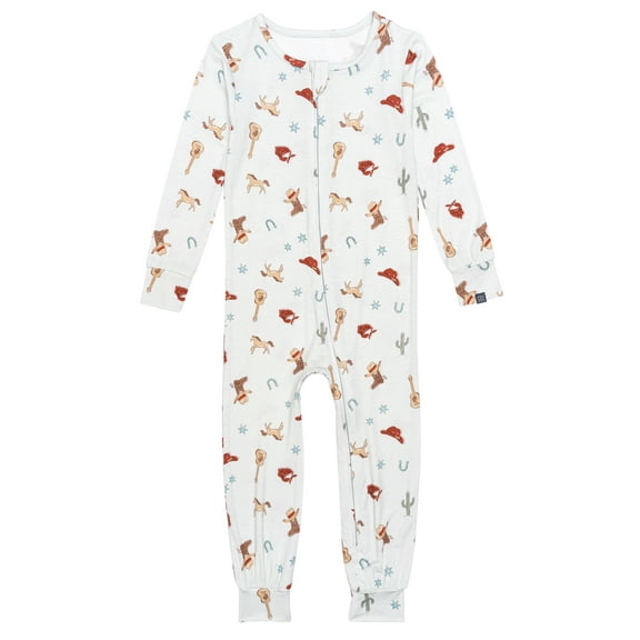 Modern Moments by Gerber Toddler Neutral Super Soft One-Piece Pajama, Sizes 12M-5T