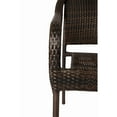 thumbnail image 4 of Balkene Home Rhodos Resin Wicker Stacking Patio Dining Chair - Set of 4, 4 of 11