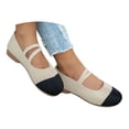 thumbnail image 4 of CAIXAI Women Walking Shoes Orthopedic Dress Sneakers Women Classic Mesh Knitted Woven Womens Walking Sneakers Walking Anti-Skid Arch Support Mary Jane Shoes Women Hands-Free Workout Gym Shoes, 4 of 8