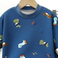 thumbnail image 4 of Gubotare Kids Long Sleeve Pajamas Set Kids Unisex Girls & Boys Soft Comfy Sleepwear Pajamas 2pcs Set 5T 6T (G,5-6 Years), 4 of 4