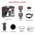 thumbnail image 2 of Wireless Trailer Lights Magnetic, Rechargeable LED Tail Lights with 2.4GHz Wireless Signal, Adjustable Magnetic Tow Light for Trucks, Boats, RVs, Campers, IP67 Waterproof Trailer Light Kit, 2 of 9