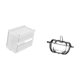 thumbnail image 5 of Dispensador De Pañuelos De Acrílico Moderno Y Dulcero De Calabaza De Cristal Combinados Para Una Solución De Almacenamiento Elegante En El Baño Y La Cocina., 5 of 8
