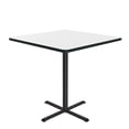 thumbnail image 3 of Correll Bxb36S-36 Cafe and Breakroom Tables - Square Bar Stool-Standing Height - White, 3 of 5