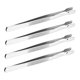 thumbnail image 5 of FOLOYORI 4Ud Pinzas Para Manipular Sellos De Acero Inoxidable Compactas Resistentes Plata, 5 of 8