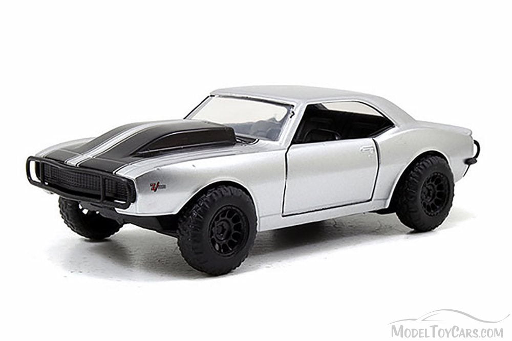 JADA 97186 FAST AND FURIOUS 7 ROMAN'S CHEVY CAMARO OFF ROAD 1/32 SILVER 