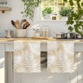 thumbnail image 4 of Beige Palm Leaf Kitchen Towels Set of 4, Summer Coastal Botanical Tropical Absorbent Dish Towels for Kitchen, Microfiber Hand Towel, Quick Drying Tea Towel for Cleaning Decorative Dishcloths, 4 of 7