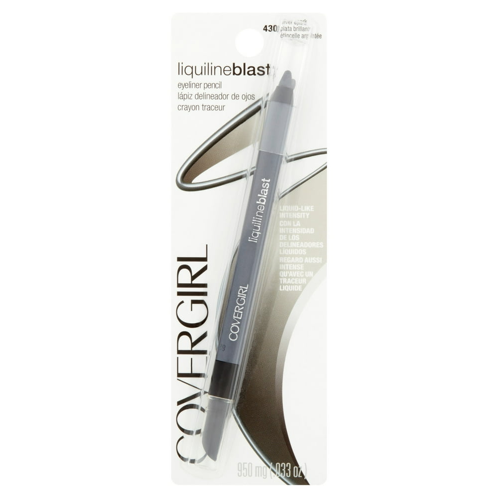 COVERGIRL LiquilineBlast Eyeliner Pencil, 430 Silver Spark Walmart
