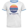 thumbnail image 1 of Surf's Up San Diego Beach Mens Ringer T Shirt, 1 of 1