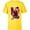 Yellow, variant on Disney Channel Zombies 3 Addison Forget the Rules - Short Sleeve T-Shirt for Kids - Customized-White