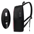 thumbnail image 6 of YFYANG 17" Laptop Backpack, Watercolor Abstract Plaid Fashion Travel Work Backpack with USB and Headphone Cable Interface for Men and Women, 6 of 8
