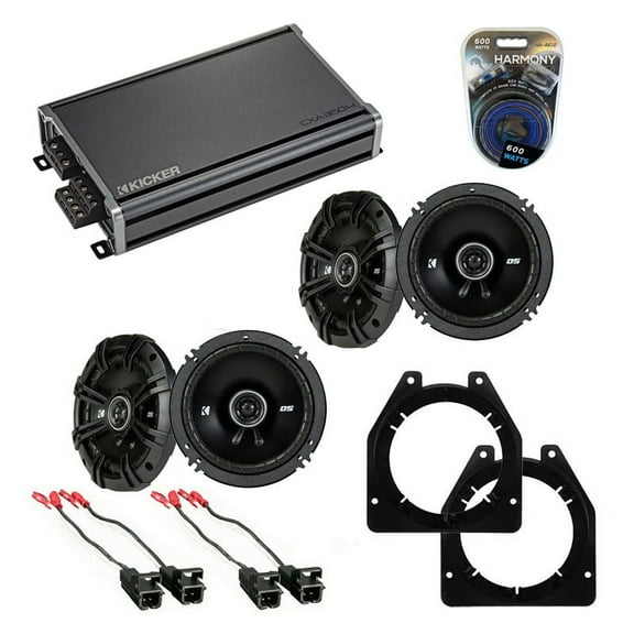 Fits Chevy Express 2003-2007 Factory Speaker Upgrade Kicker (2) DSC65 & CXA360.4
