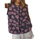 thumbnail image 1 of Chaleco Informal Sin Mangas para Mujer, con Estampado Floral, Botones y Bolsillos. Rosa L, 1 of 8
