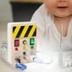 thumbnail image 5 of Interruptor de luces Juguetes de tablero ocupado con botón Actividad para niños Tablero sensorial Juguete de desarrollo Juguete de viaje Habilidades CUTICAT tablero ocupado, 5 of 8