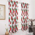 thumbnail image 3 of Colorful Strawberries Window Blackout Curtain 3d Printed Blackout Curtain Bedroom Living Room Hotel Window 2 Panel Shade, 3 of 6