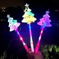 thumbnail image 4 of Christmas Tree Glow Stick Magical Wand Props Luminous Long Lifespan Magic Toy Plastic Multi-purpose Magical Wand Props  Xmas Home Decor A A, 4 of 8