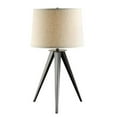 thumbnail image 2 of Allora 3 Leg Base Table Lamp in Gray and Black, 2 of 2