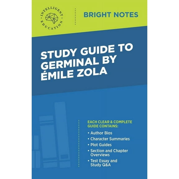 Bright Notes Study Guide to Germinal by Emile Zola, (Paperback)