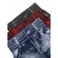 thumbnail image 7 of Women High Waist Imitation Distressed Denim Jeans Leggings Slim Elastic Yoga Pencil Pants Tigth Pants Dark Grey/Red/Blue, 7 of 7