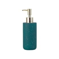 Ceramic Soap Dispenser with Holiday Design for Bathroom and Kitchen Decor, Refillable Hand Soap Pump Suitable for Bathroom, Kitchen, and Festive Home Decor